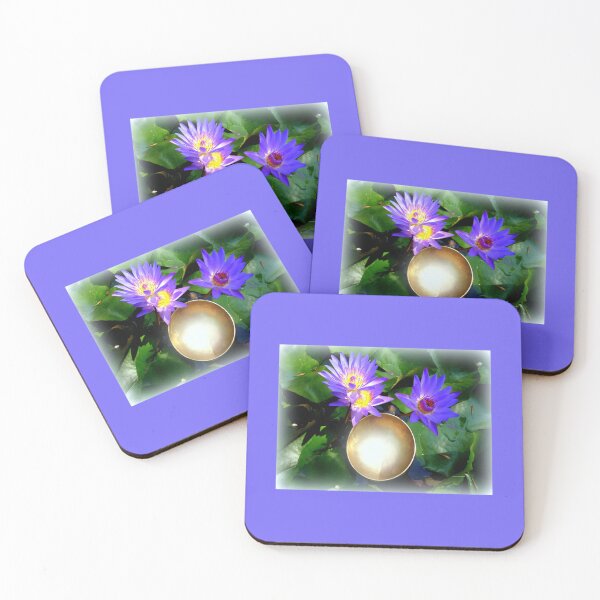 Item preview, Lilies and Singing Bowl designed and sold by Charmiene Maxwell-Batten.