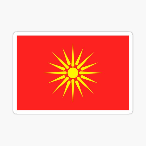 Item preview, macedonia old flag designed and sold by tony4urban.