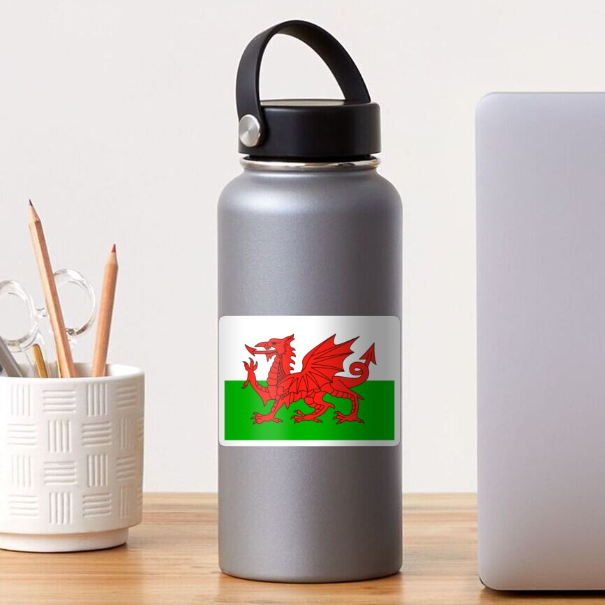 wales flag Sticker