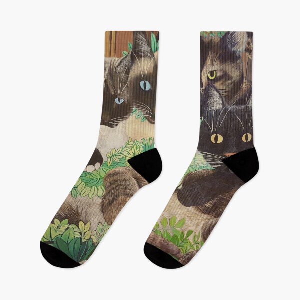 Item preview, Cats of Joy in the Garden designed and sold by WatersEdgeGal.