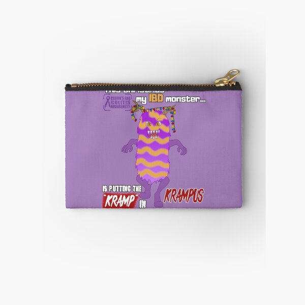 Artikelvorschau, IBD Monster, Krampus - Morbus Crohn und Colitis Awareness entworfen und verkauft von poo-tee.