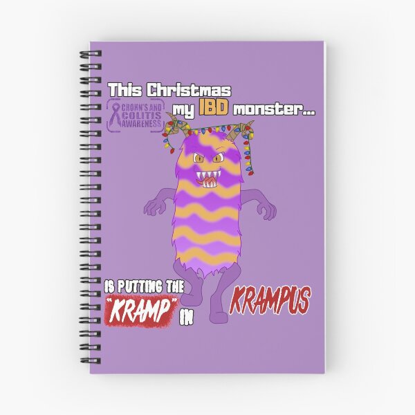 Item preview, IBD Monster, Krampus - Conciencia de Crohn y Colitis designed and sold by poo-tee.
