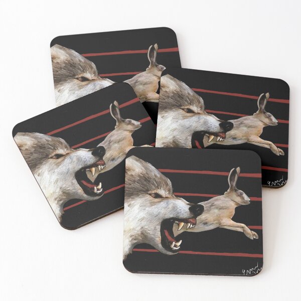 Item preview, Like a Dog Inspires a Rabbit designed and sold by Y-F-W.