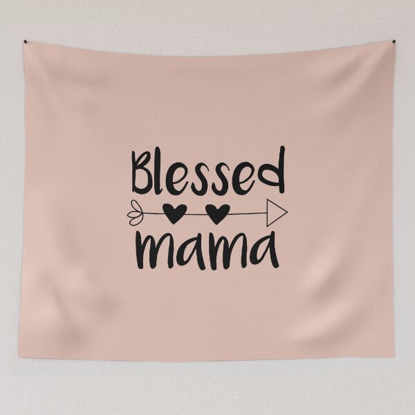 Item preview, Blessed Mama Shirt designed and sold by ZachTheDesigner.