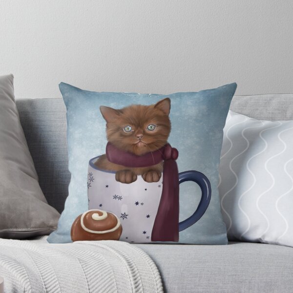 Item preview, Hot Cocoa Kitty  designed and sold by Ash Evans.