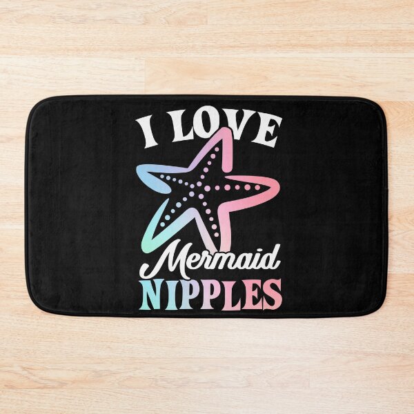Item preview, I Love Mermaid Nipples Starfish Bra designed and sold by wrestletoys.