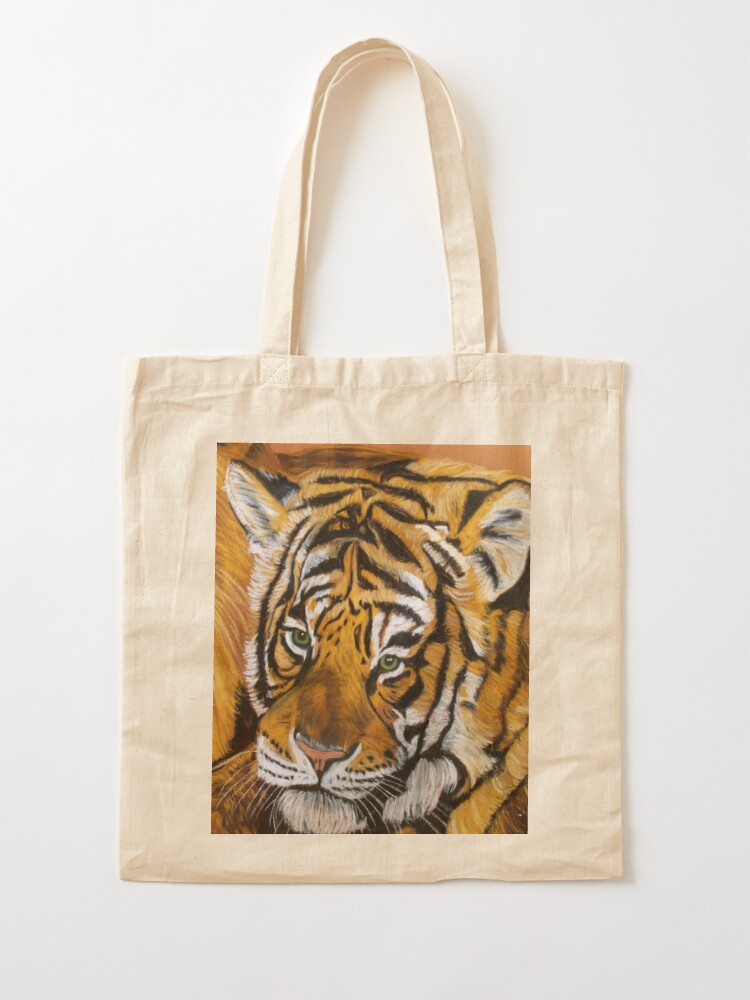 tiger tote bag