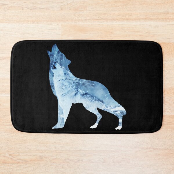 Item preview, wolf howling designed and sold by Raeolus.