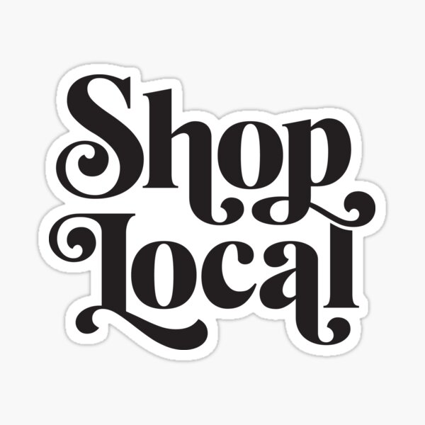 Shop Local Decal