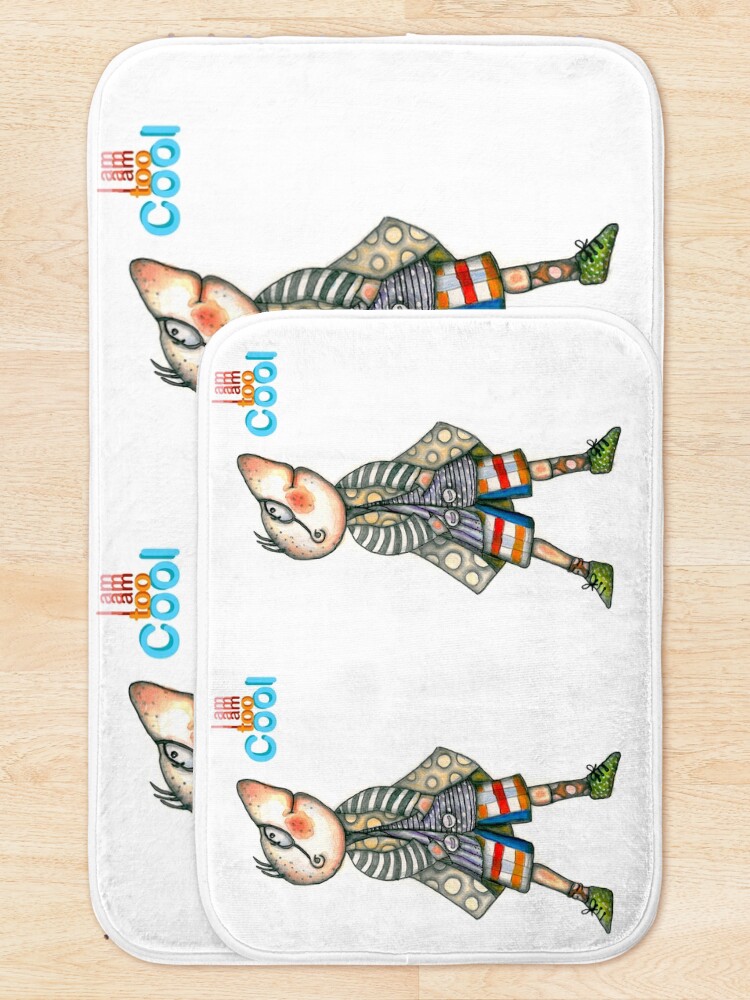 Alternate view of Fashion Digger - I am too Cool Bath Mat