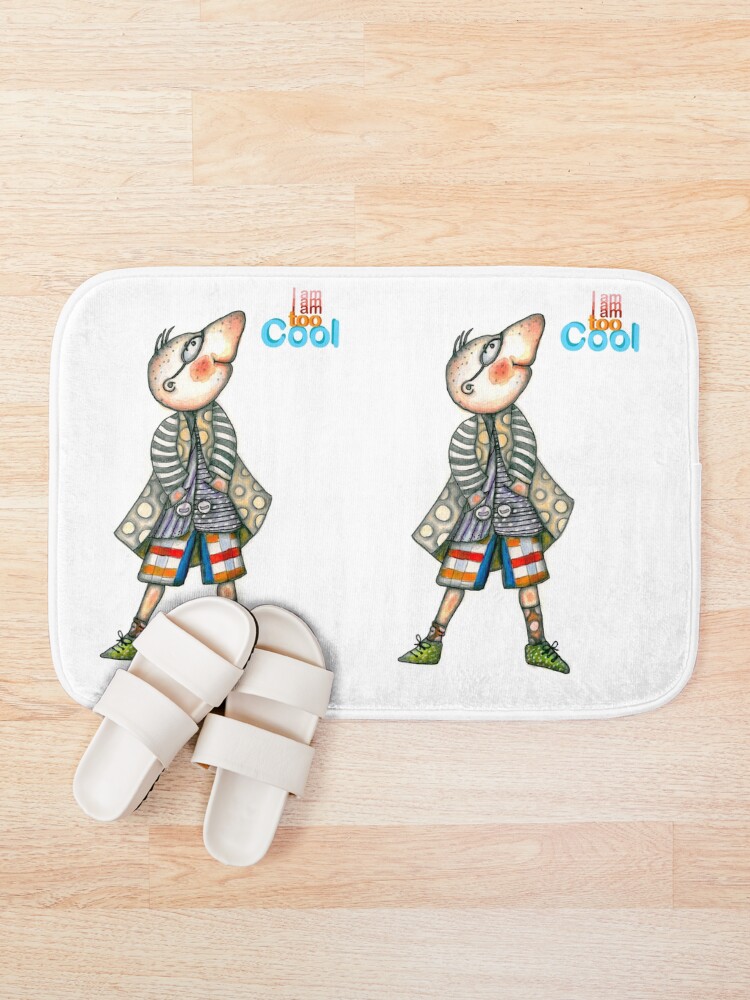 Alternate view of Fashion Digger - I am too Cool Bath Mat