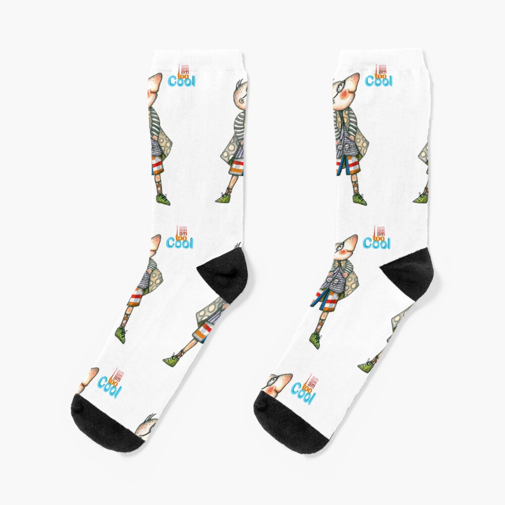 Fashion Digger - I am too Cool Socks