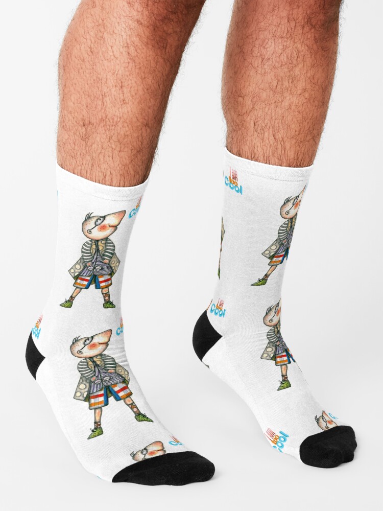 Alternate view of Fashion Digger - I am too Cool Socks