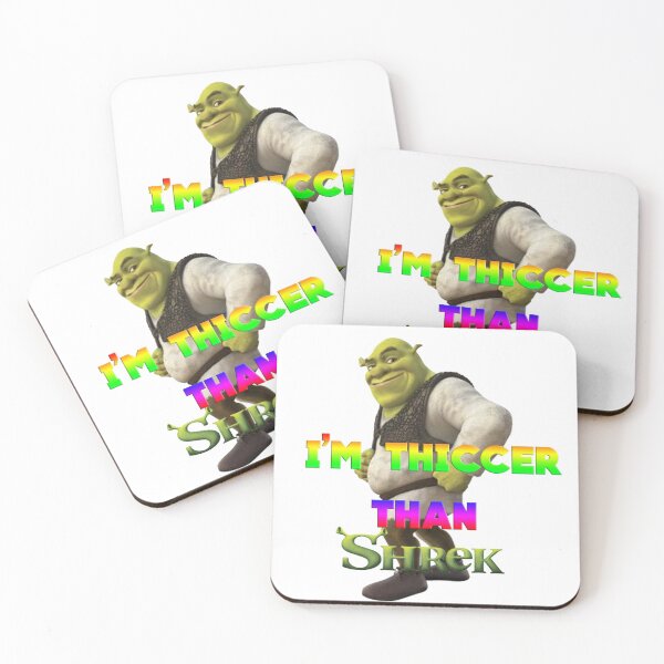 Item preview, I'm Thiccer than Shrek designed and sold by WhiteWreath.