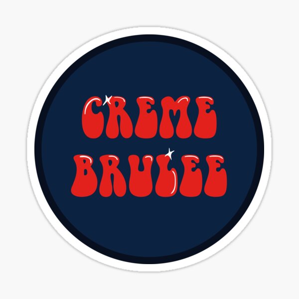 "Creme de la Creme" Sticker for Sale by ChrisOrton | Redbubble