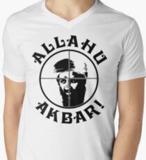Osama bin Shot! Men's V-Neck T-Shirt