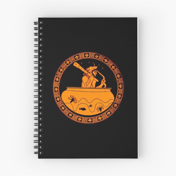 Item preview, Herakles (Hercules) with club inside a greek dinos vase attic red figure  designed and sold by WillowNox7.