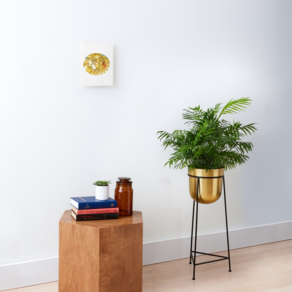 The Golden Sun Mounted Print
