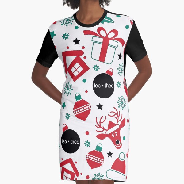 leo • theo | X-mas Graphic T-Shirt Dress