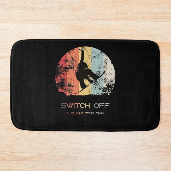 Item preview, Vintage flying snowboarder style with a cool quote designed and sold by Glorad.