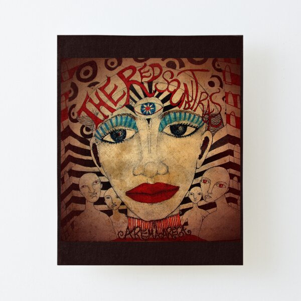 The Red Soundtracks Canvas Mounted Print