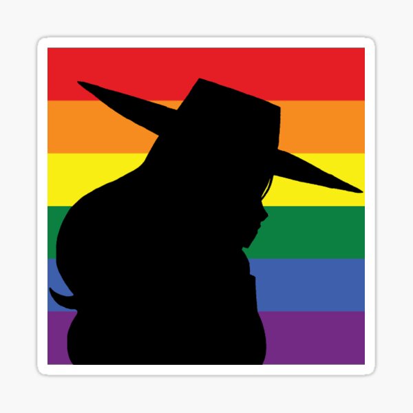 Carmen Sandiego Pride Sticker