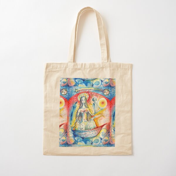 La Virgen Cotton Tote Bag