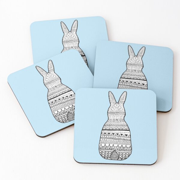 Item preview, Rabbit mandala (bun-dala) designed and sold by Calen  Picard-Carroll.