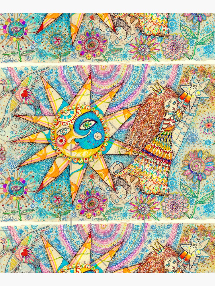 The Lady, The Sun and The Shooting Star by aremaarega