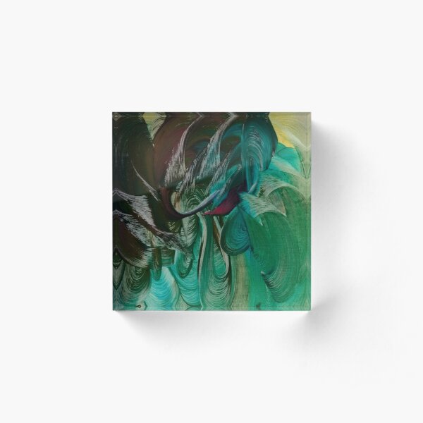Water Goddess Acrylic Block