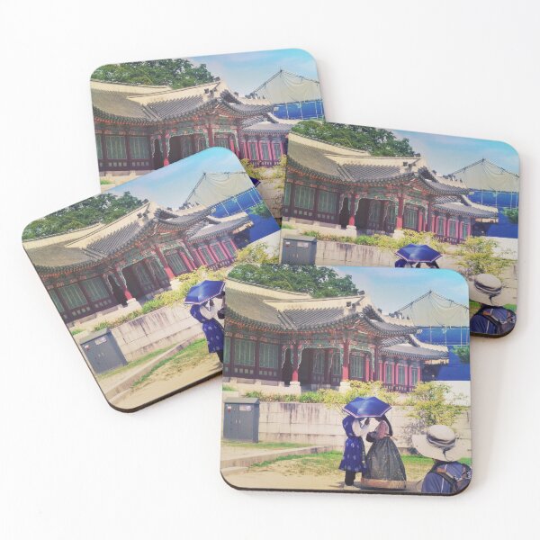 Item preview, A couple at Changdeokgung 창덕궁 in Seoul, South Korea designed and sold by moonmoonpurin.