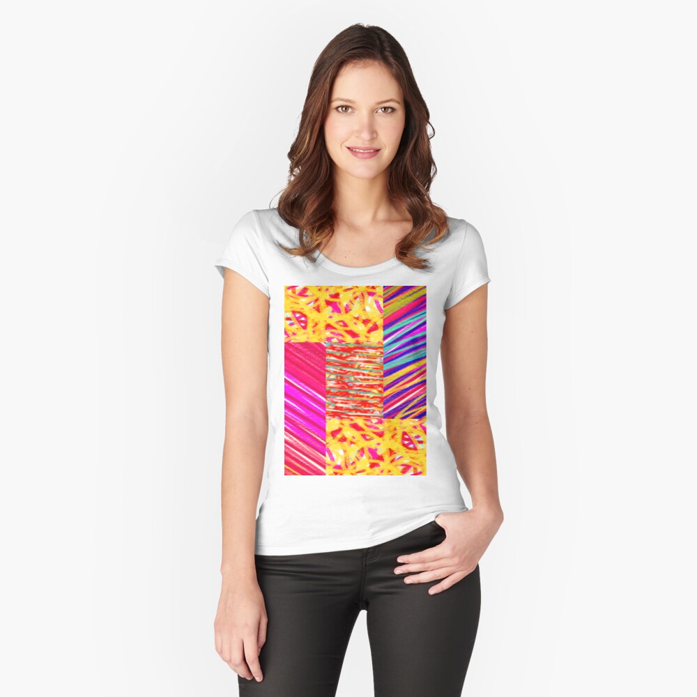 Item preview, Fitted Scoop T-Shirt designed and sold by aremaarega.