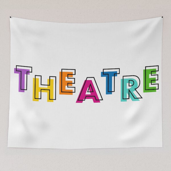Item preview, Colourful Theatre Logo designed and sold by MOREDANKMEMES.