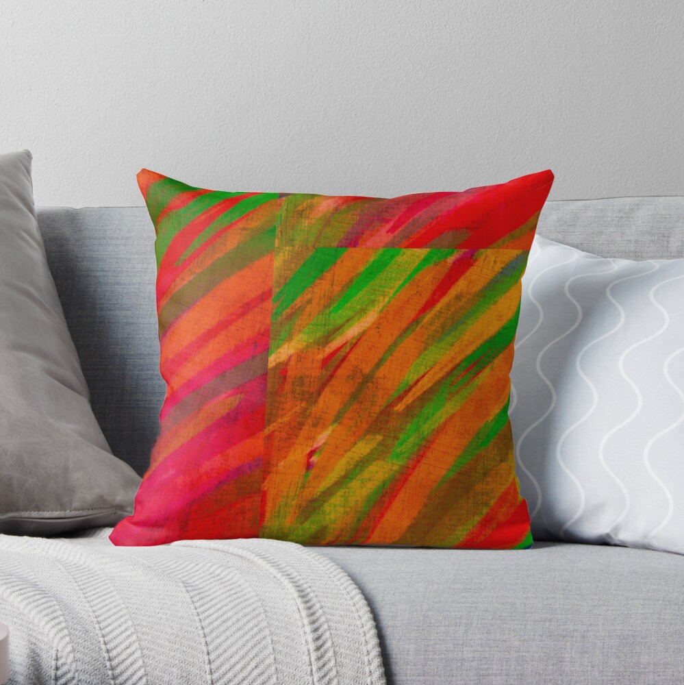 Bring "Color" to your Life Throw Pillow