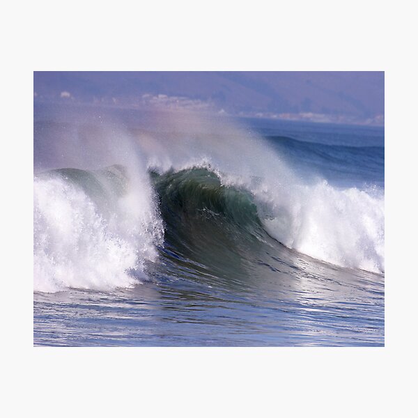 Pacific Wave, Morro Bay, CA Photographic Print