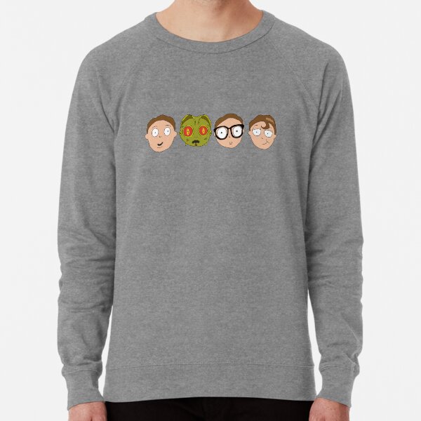 Citadel Mortys Rick and Morty Fan Art Lightweight Sweatshirt