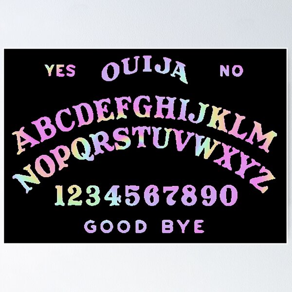 Item preview, Multicolored Ouija board designed and sold by María Fernanda Pérez.