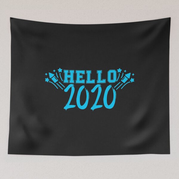 Item preview, New Years Eve gift for kids boys Happy New Year Hello 2020 designed and sold by hadleydesigns.