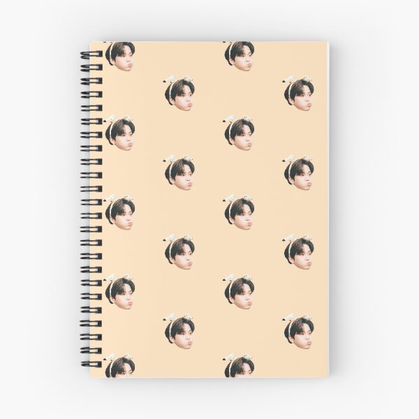 Item preview, Cute Ateez Jongho Head Pattern Peachy Orange designed and sold by ateezbts _imagines.