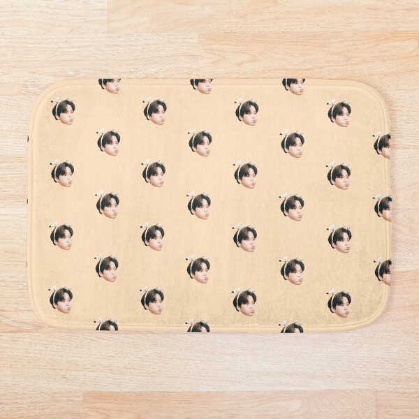 Item preview, Cute Ateez Jongho Head Pattern Peachy Orange designed and sold by ateezbts _imagines.