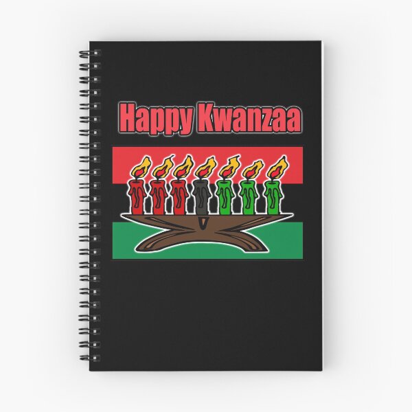 Item preview, Happy Kwanzaa Kinara Candles Pan African Flag designed and sold by funnytshirtemp.