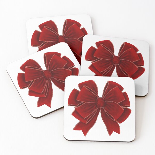 Item preview, Dark Red Velvet Bow designed and sold by Wendi Moore.