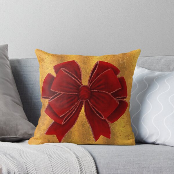 Item preview, Dark Red Velvet Bow designed and sold by Wendi Moore.