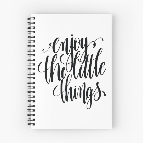 Item preview, Enjoy The Little Things Inspirational Quotes designed and sold by ProjectX23.