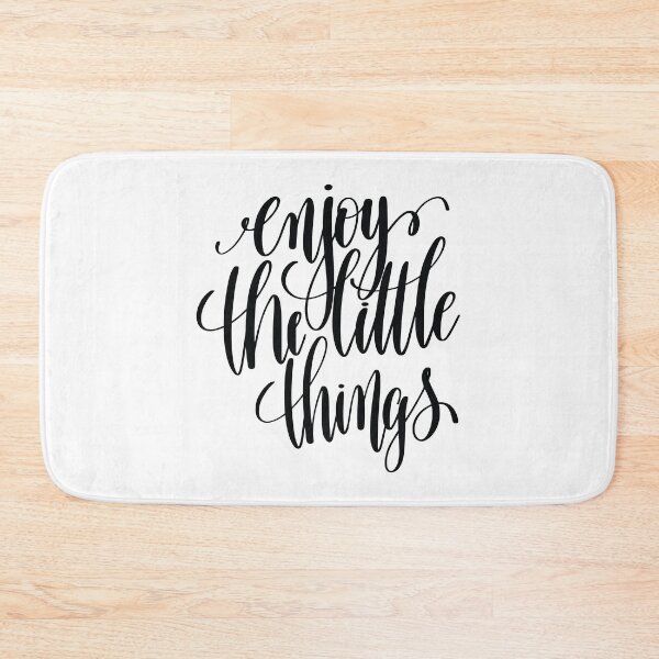Item preview, Enjoy The Little Things Inspirational Quotes designed and sold by ProjectX23.