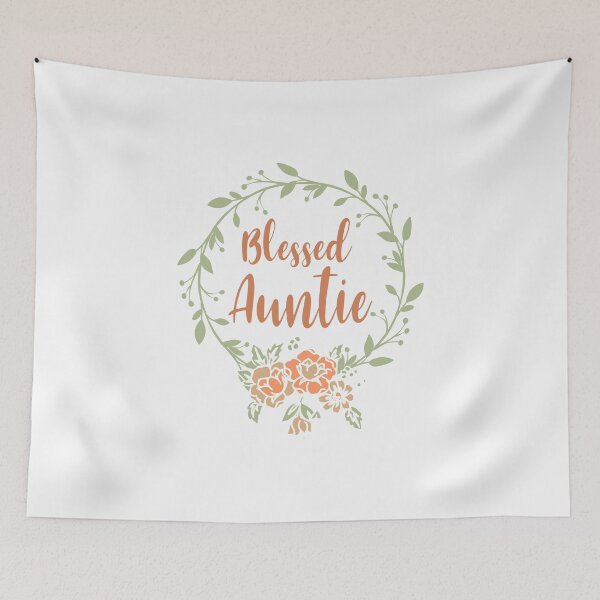 Item preview, Blessed Auntie With Floral Aunt designed and sold by cidolopez.