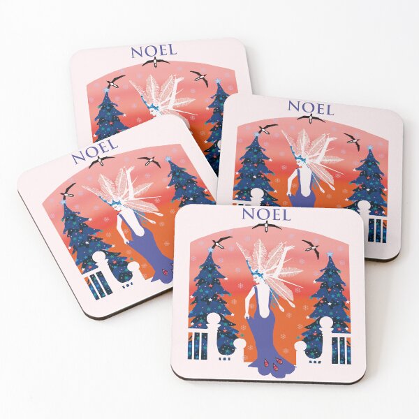 Item preview, Art Nouveau Blue Christmas designed and sold by Paul Bridgeman.