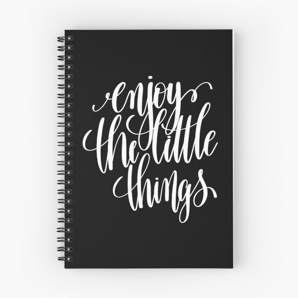 Item preview, Enjoy The Little Things Inspirational Quotes designed and sold by ProjectX23.