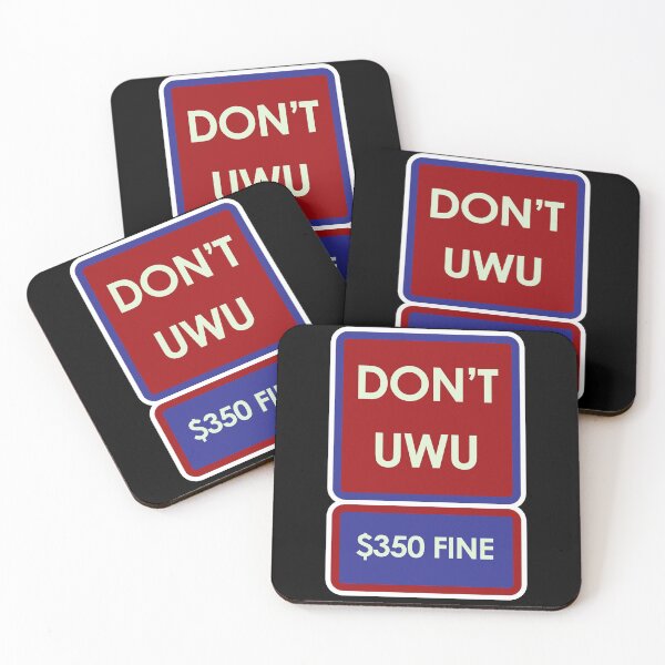 Item preview, Don't UwU designed and sold by Nochisan.