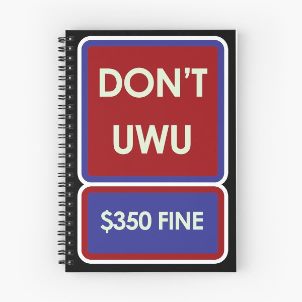 Item preview, Don't UwU designed and sold by Nochisan.